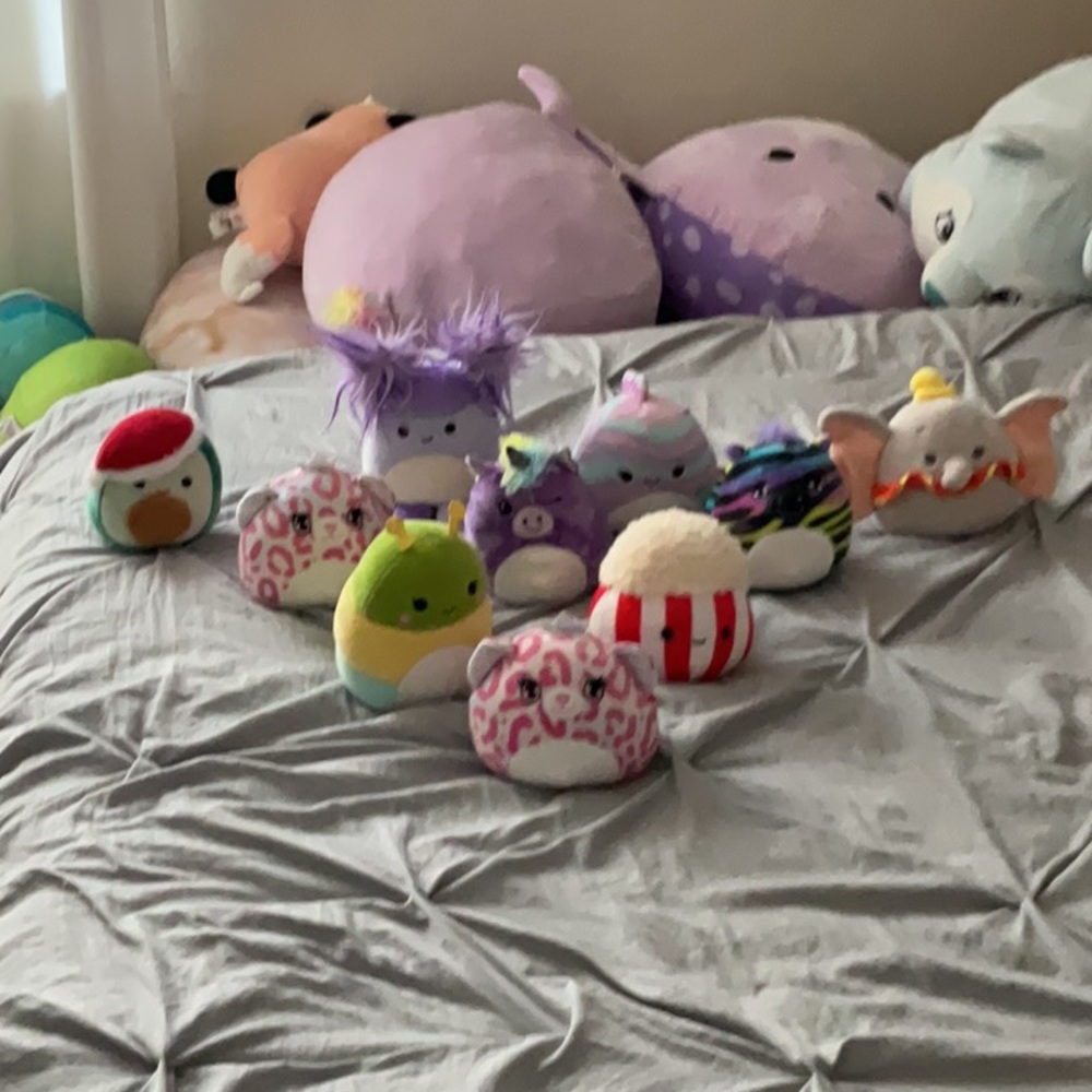 10 mini random squishmallows